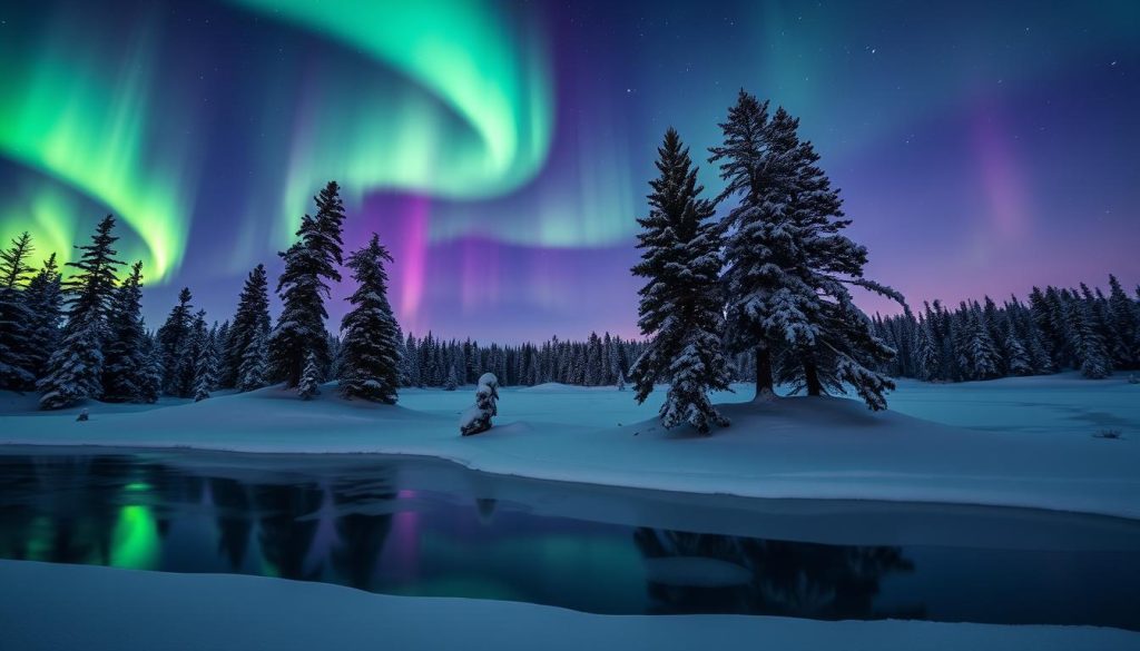 experiencing the northern lights in February experiencing the northern lights in February