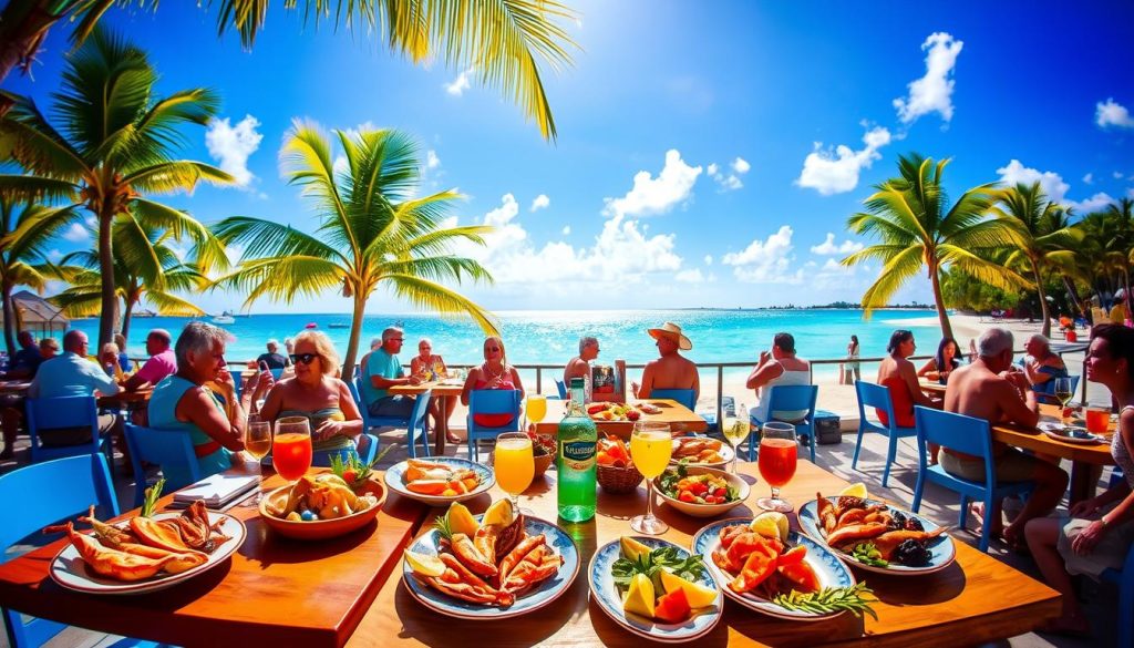 exploring Grace Bay food options exploring Grace Bay food options