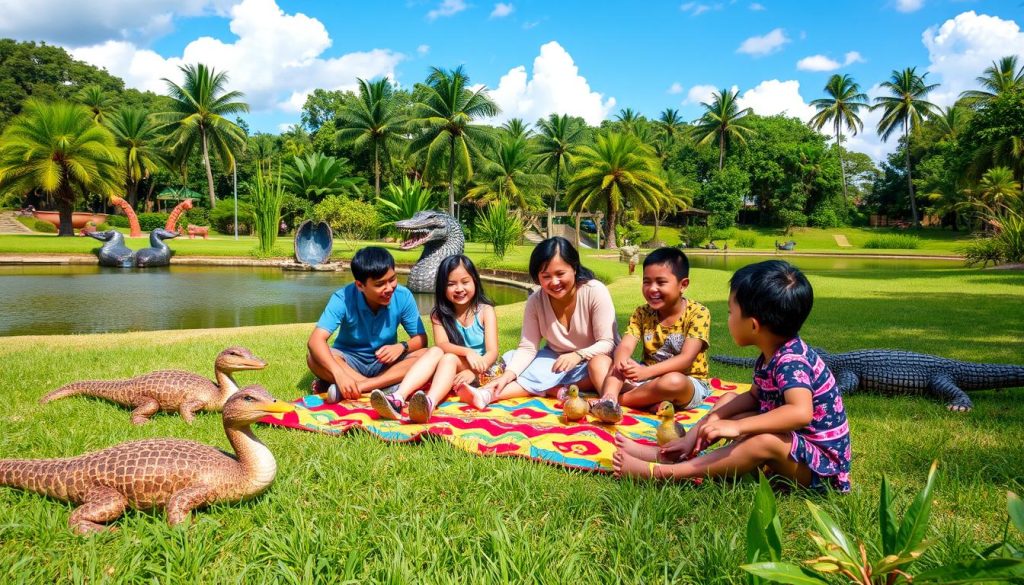 family-friendly Davao picnicking at Crocodile Park family-friendly Davao picnicking at Crocodile Park