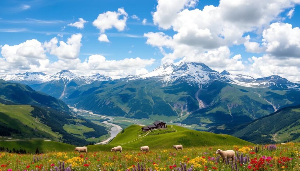 geography of Kazbegi geography of Kazbegi