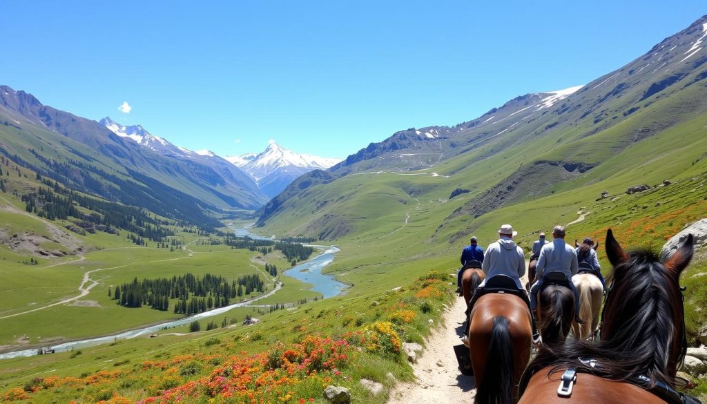 guided horseback tours Kazbegi guided horseback tours Kazbegi