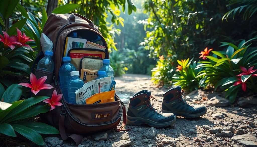 hiking preparation in Palawan hiking preparation in Palawan