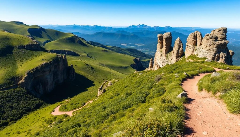 hiking trails near Uplistsikhe with panoramic views hiking trails near Uplistsikhe with panoramic views
