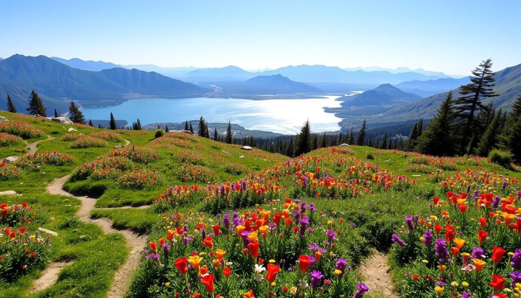 hiking trails with stunning views of Lake Sevan hiking trails with stunning views of Lake Sevan