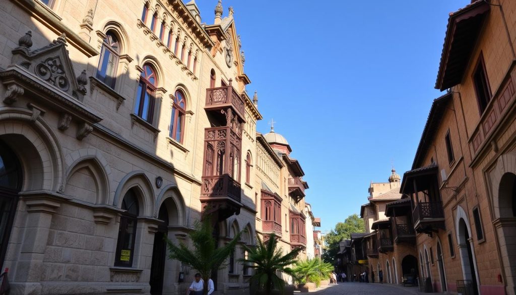 historical architecture in Gyumri historical architecture in Gyumri