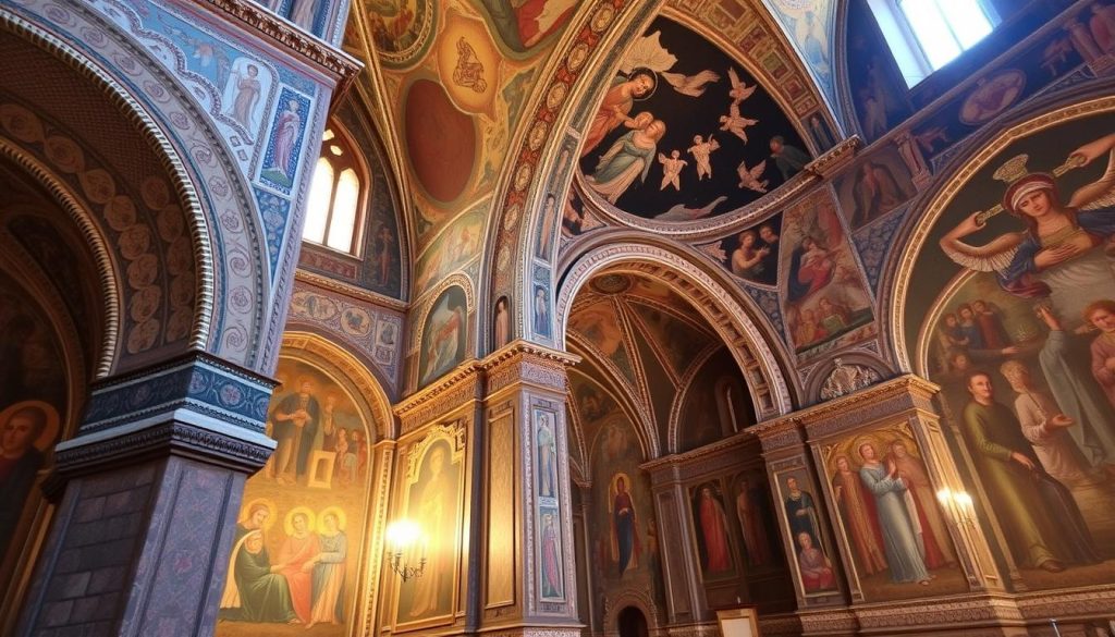 historical frescoes in Georgia historical frescoes in Georgia