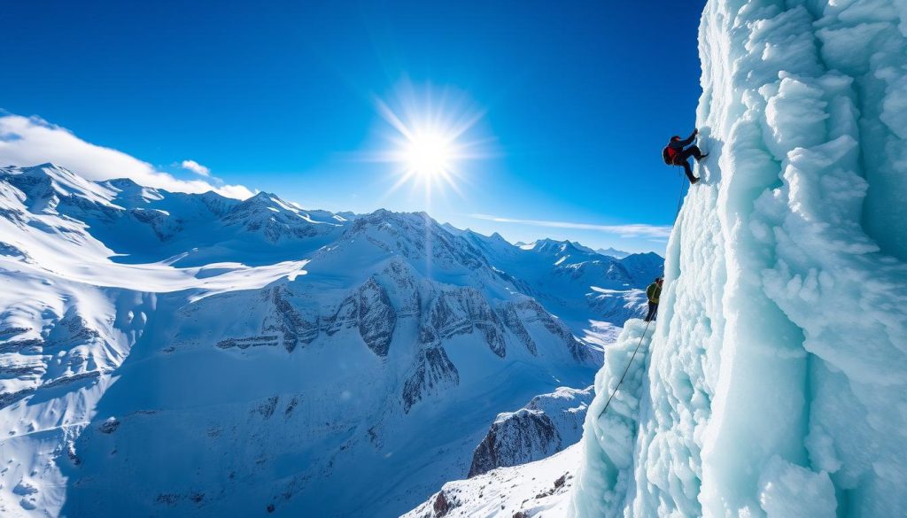 ice climbing Hunza Valley ice climbing Hunza Valley
