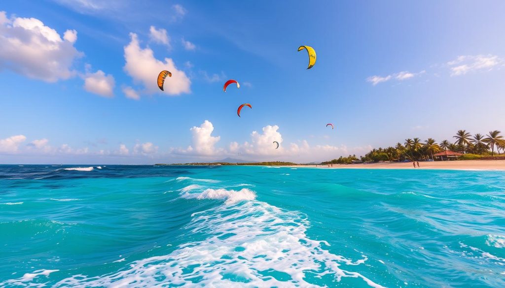 kite surfing conditions in Grace Bay kite surfing conditions in Grace Bay
