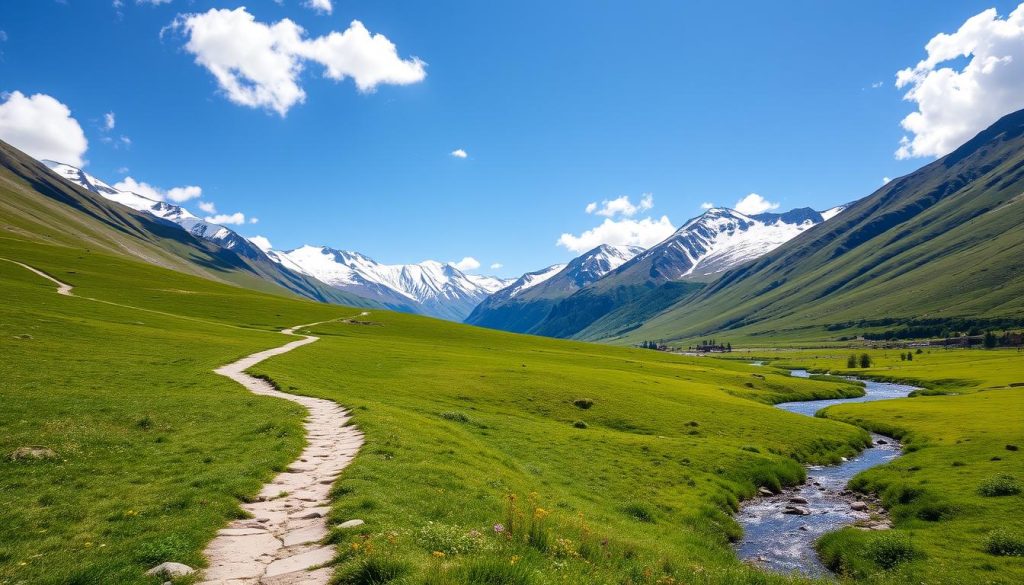 leisurely hikes in Kazbegi National Park leisurely hikes in Kazbegi National Park