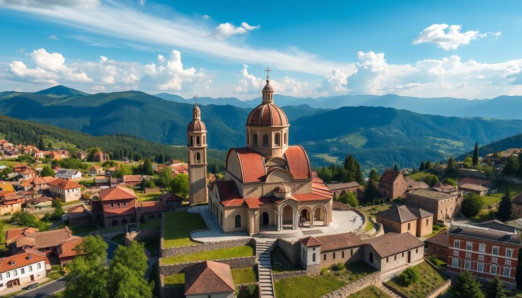 location of Svetitskhoveli Cathedral location of Svetitskhoveli Cathedral