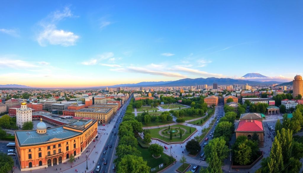 overview of Yerevan overview of Yerevan