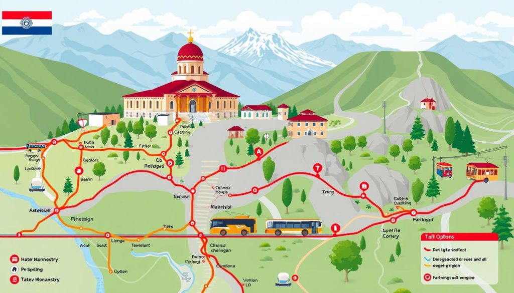 public transportation options to Tatev Monastery public transportation options to Tatev Monastery