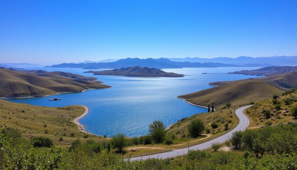 reach Lake Sevan reach Lake Sevan