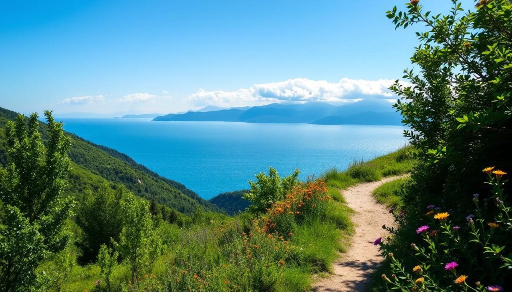 scenic hikes around Lake Sevan scenic hikes around Lake Sevan