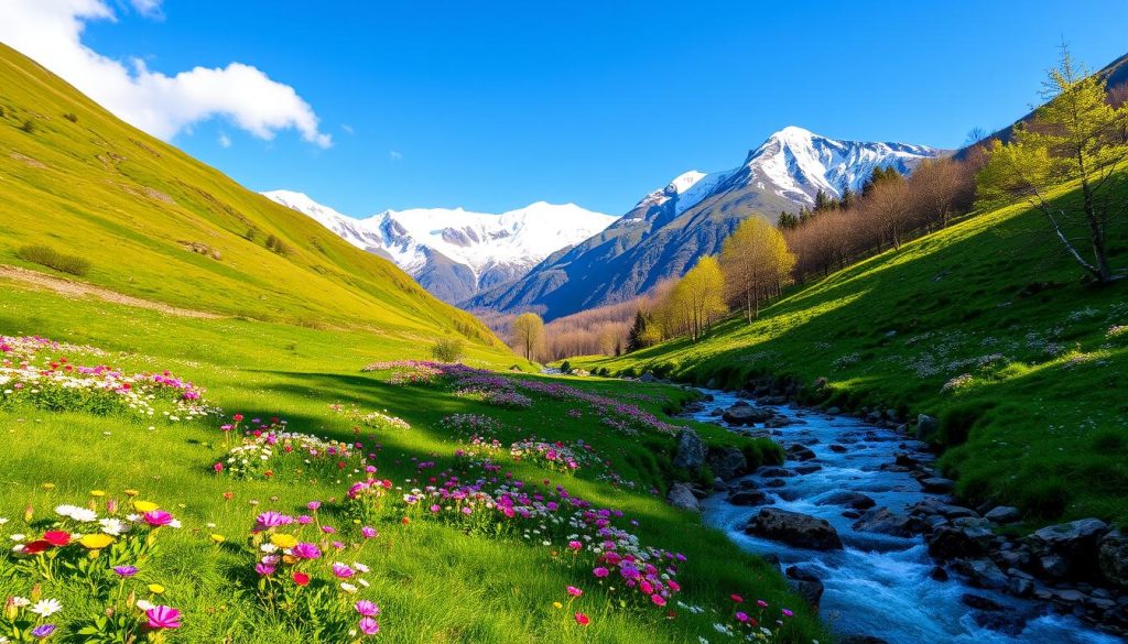 spring season Kazbegi spring season Kazbegi