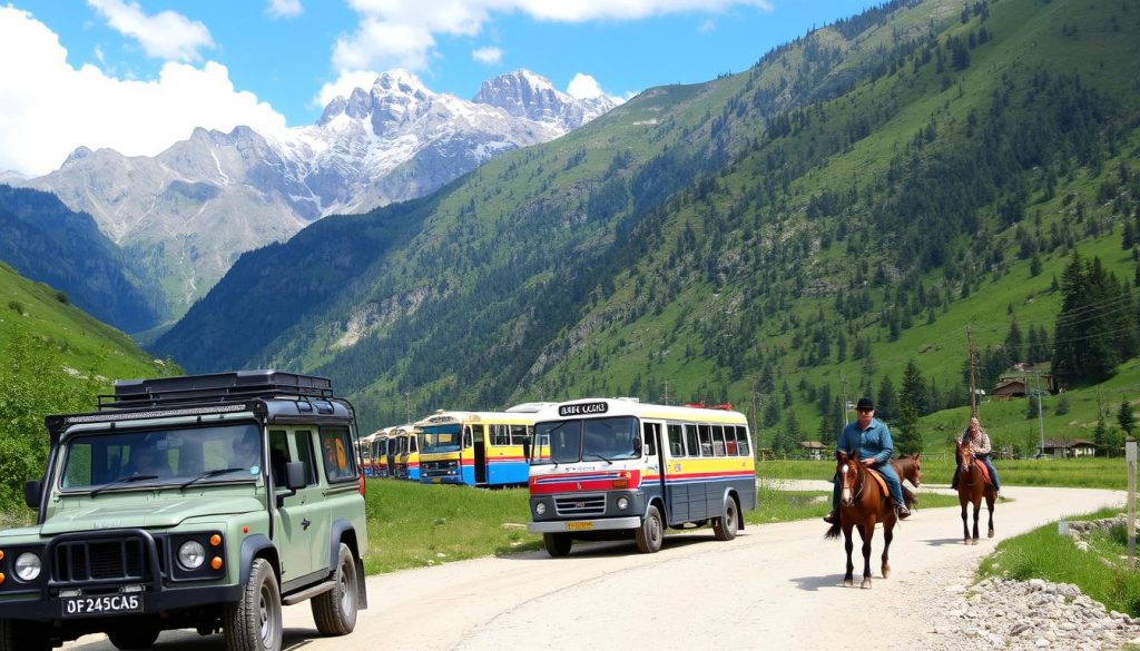 transportation options in Kazbegi transportation options in Kazbegi