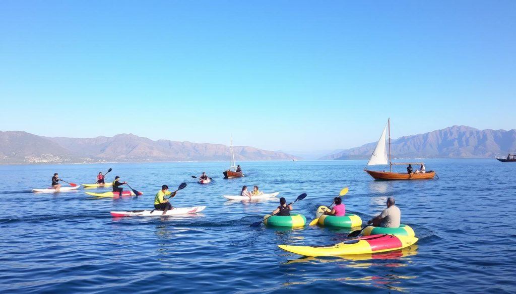 unique water activities on Lake Sevan unique water activities on Lake Sevan