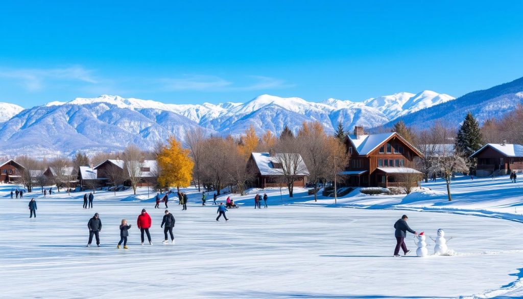 winter activities at Lake Sevan winter activities at Lake Sevan