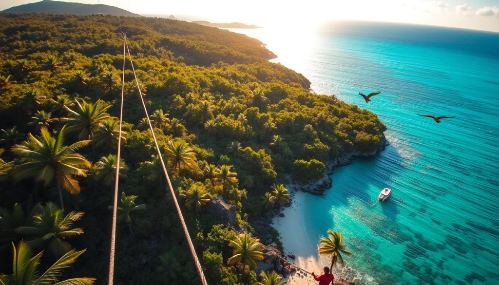 zipline wildlife experience in Grand Turk zipline wildlife experience in Grand Turk