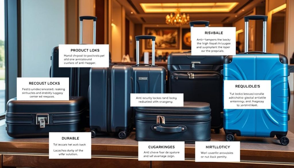 Anti-tamper luggage solutions Anti-tamper luggage solutions