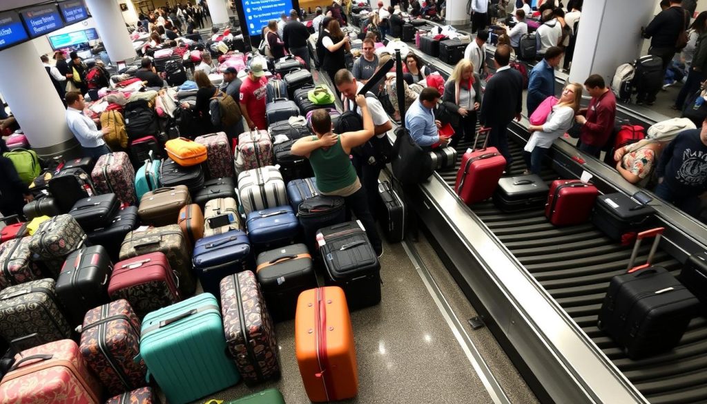 Are there hacks to easily spot my luggage at baggage claim? Are there hacks to easily spot my luggage at baggage claim?