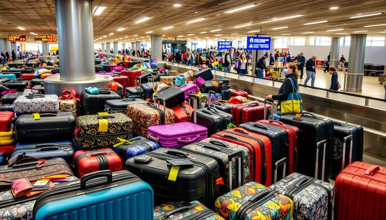 Are there hacks to easily spot my luggage at baggage claim?