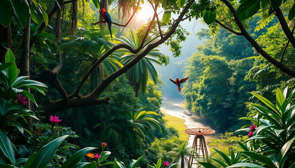 Birdwatching tours in Trinidad rainforests Birdwatching tours in Trinidad rainforests