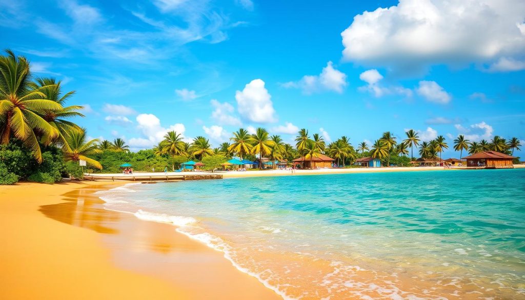Cabbage Beach on Paradise Island Cabbage Beach on Paradise Island