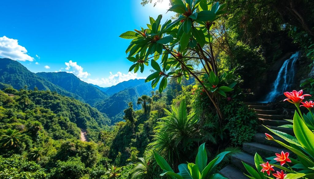 Caribbean hiking trails Caribbean hiking trails