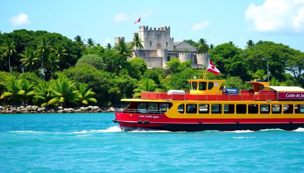 Castillo de Jagua ferry trip Castillo de Jagua ferry trip