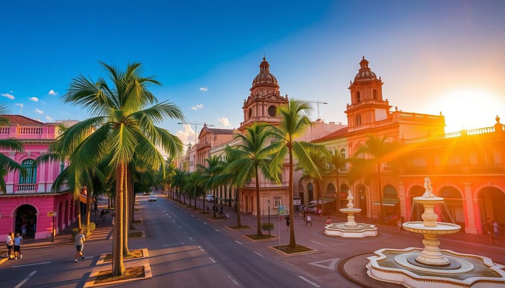 Cienfuegos historic city center Cienfuegos historic city center