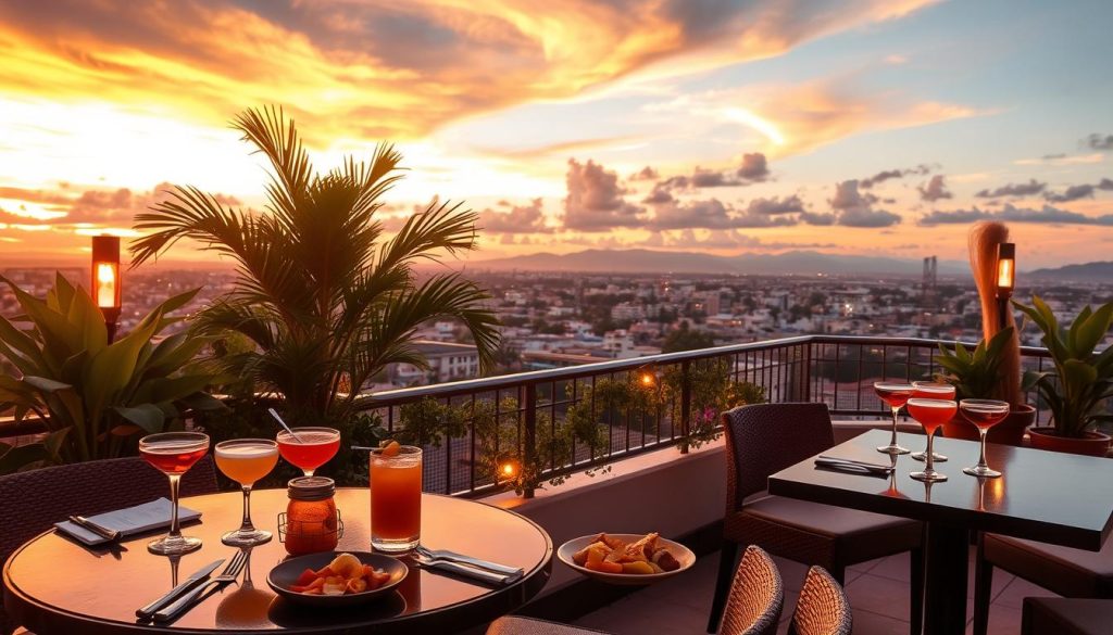 Cienfuegos rooftop dining Cienfuegos rooftop dining
