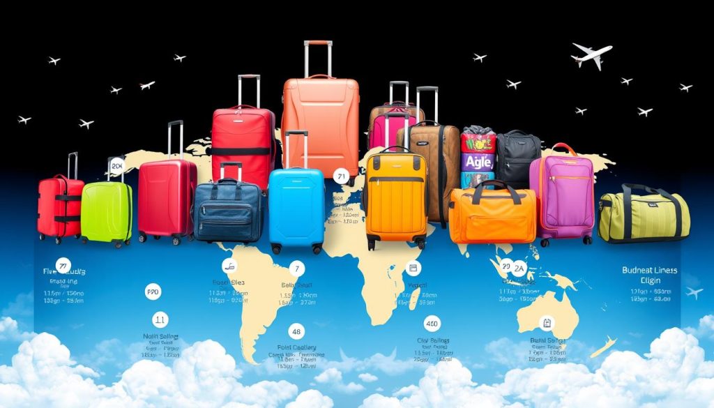 Comparing luggage policies on budget airlines Comparing luggage policies on budget airlines