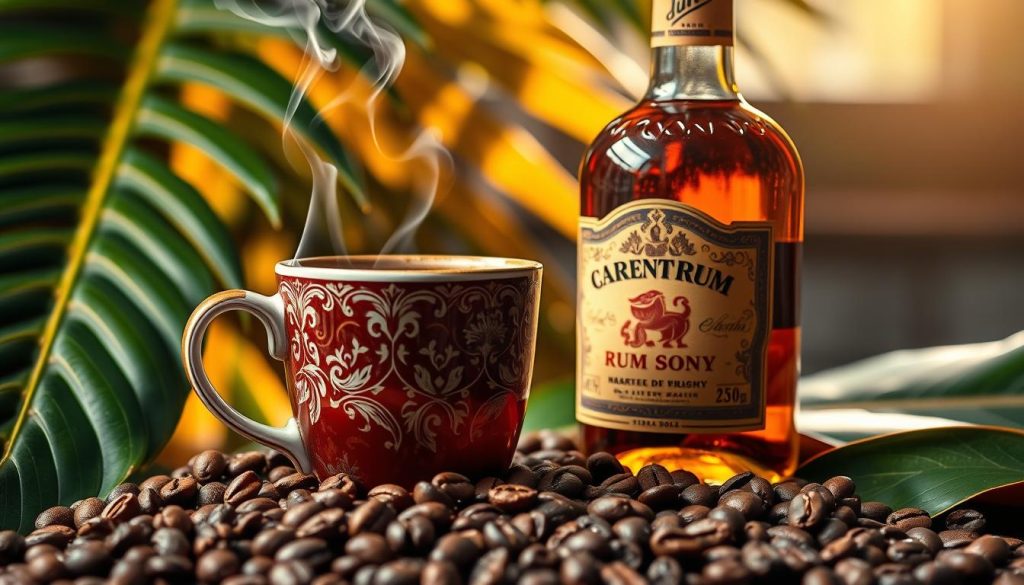 Cuban coffee and rum Cuban coffee and rum