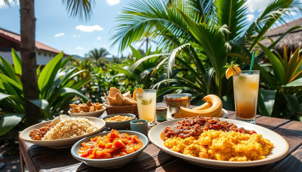 Cuban food ViƱales Cuban food ViƱales