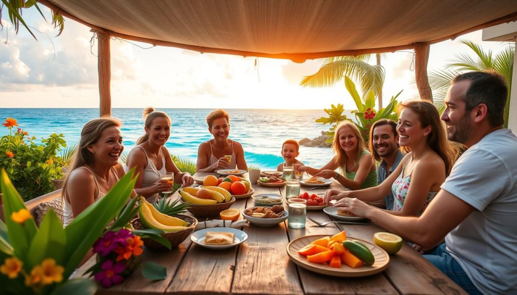 Culebra family dining Culebra family dining