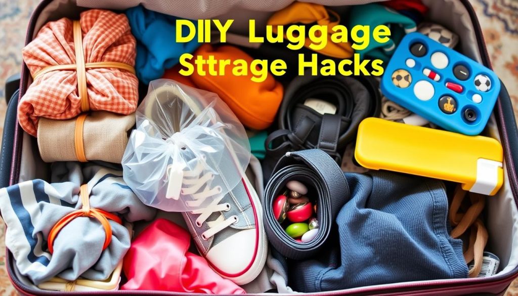 DIY Luggage Storage Hacks DIY Luggage Storage Hacks