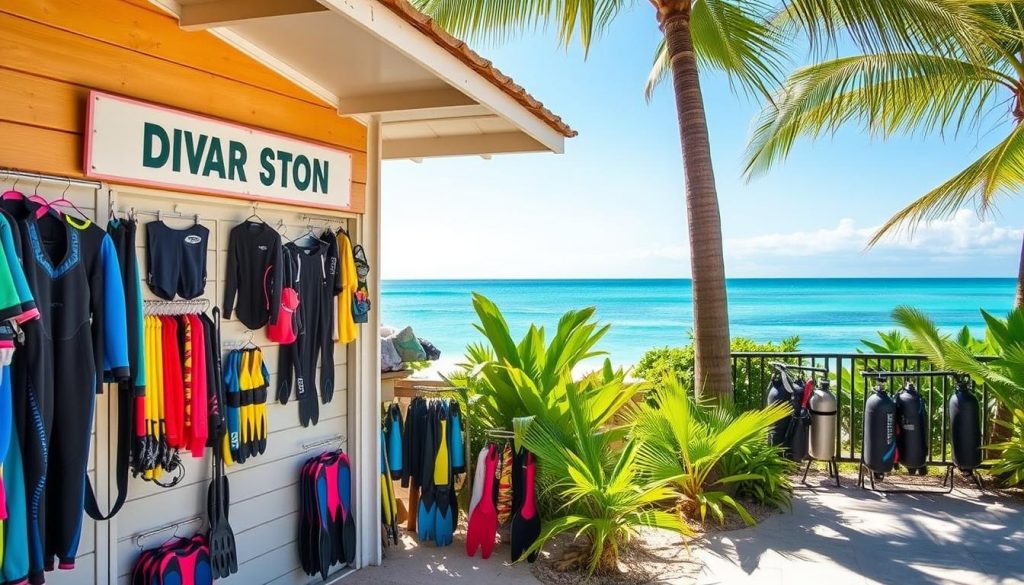 Diving gear rental Diving gear rental