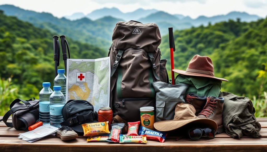 El Nicho hiking gear El Nicho hiking gear
