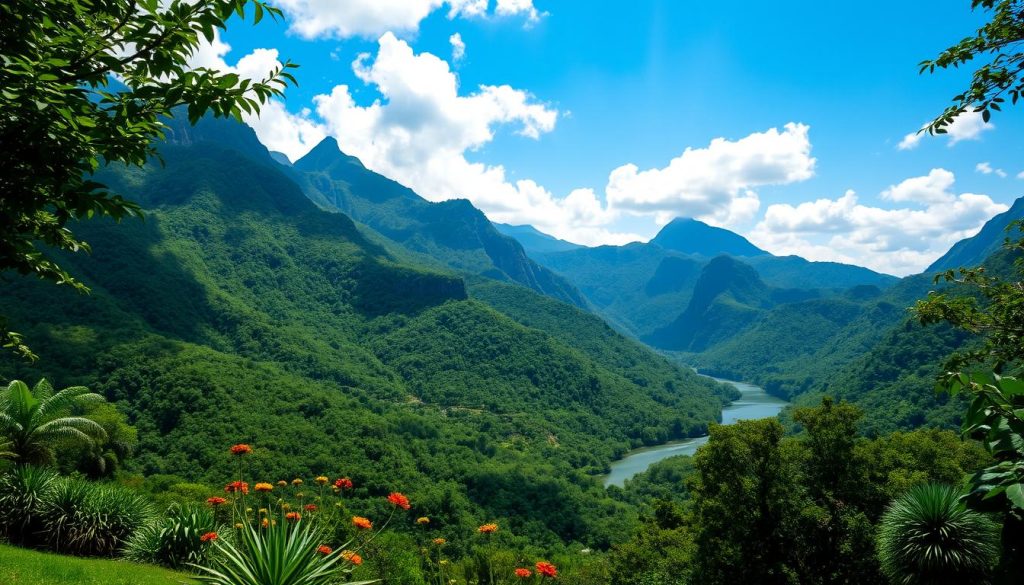 Escambray Mountains landscape Escambray Mountains landscape