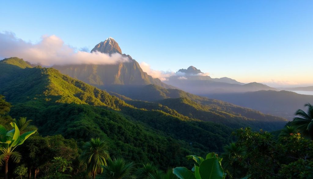 Escambray Mountains landscape Escambray Mountains landscape
