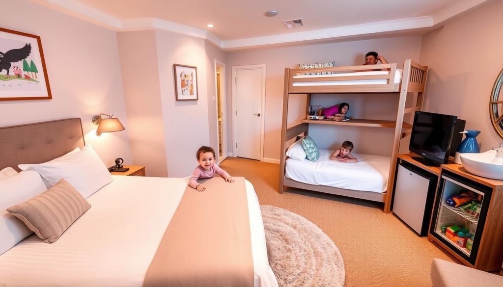 Family-Friendly Hotel Room Setup Family-Friendly Hotel Room Setup