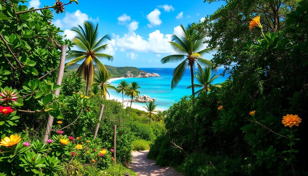 Flamenco Beach hike Flamenco Beach hike