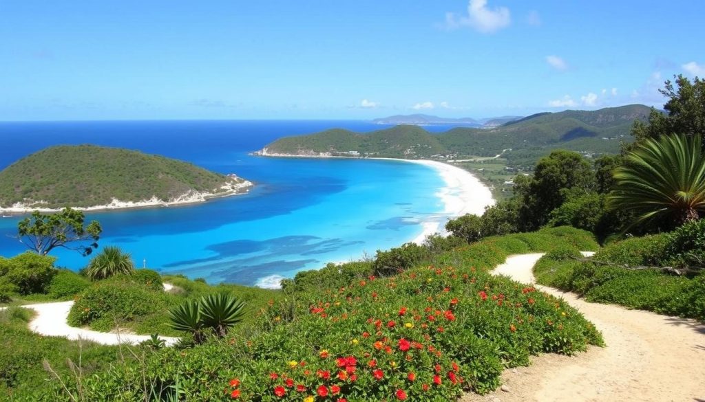 Flamenco Beach hike Flamenco Beach hike