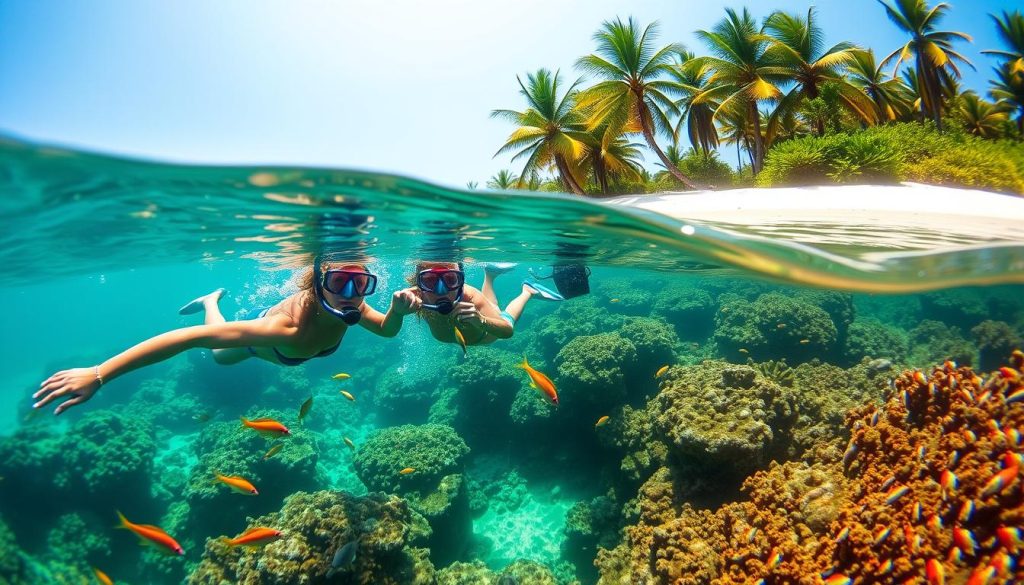 Flamenco Beach snorkeling Flamenco Beach snorkeling