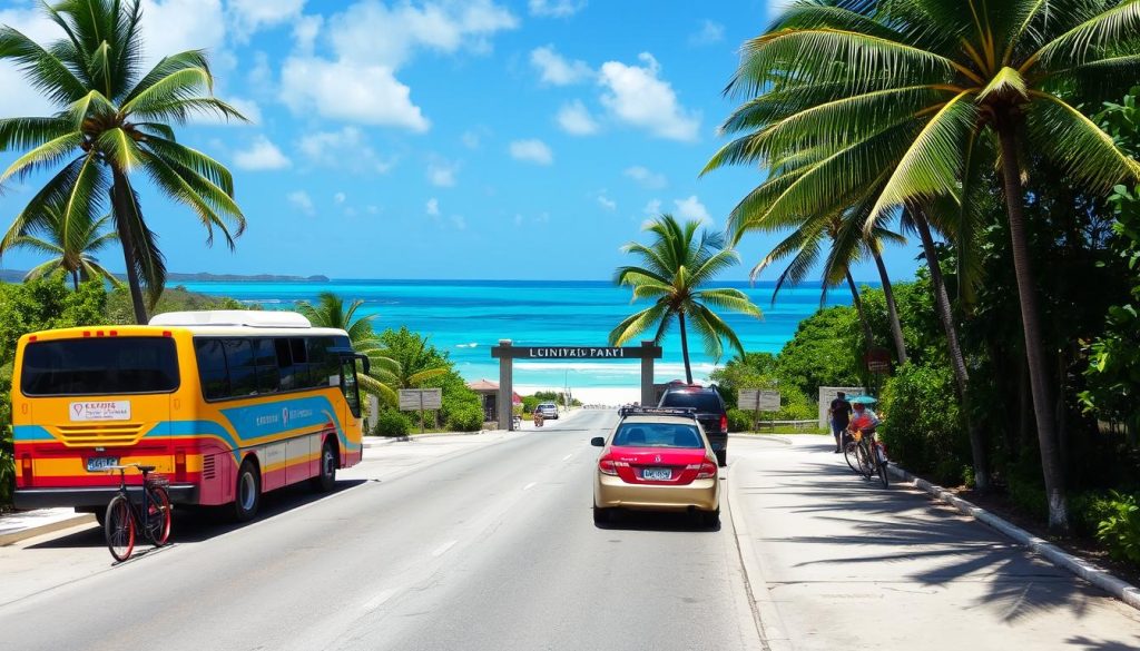 Freeport to Lucayan National Park transportation options Freeport to Lucayan National Park transportation options