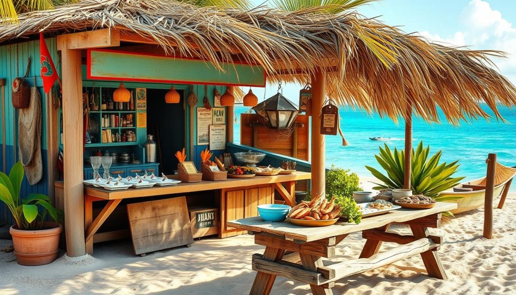 Fresh seafood dining options in Great Exuma Fresh seafood dining options in Great Exuma