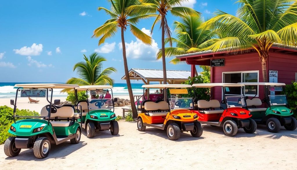 Golf cart rental on Culebra Golf cart rental on Culebra