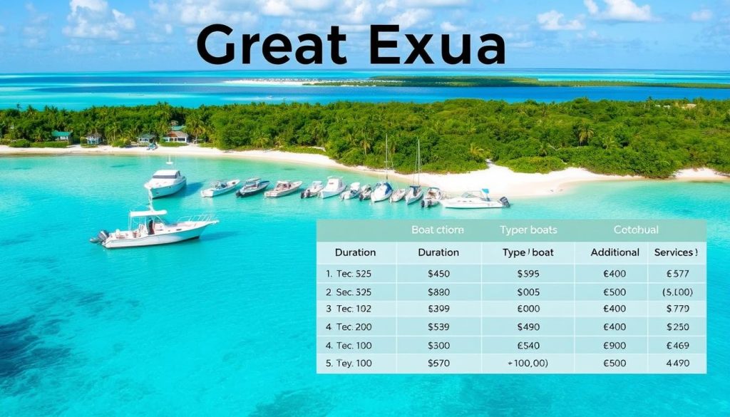 Great Exuma boat rental costs Great Exuma boat rental costs