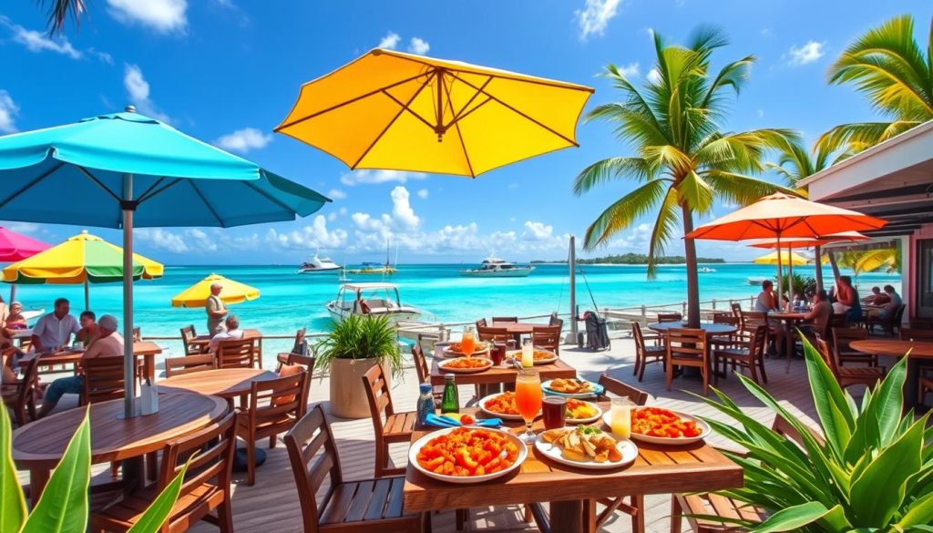 Great Exuma seafood dining spots Great Exuma seafood dining spots
